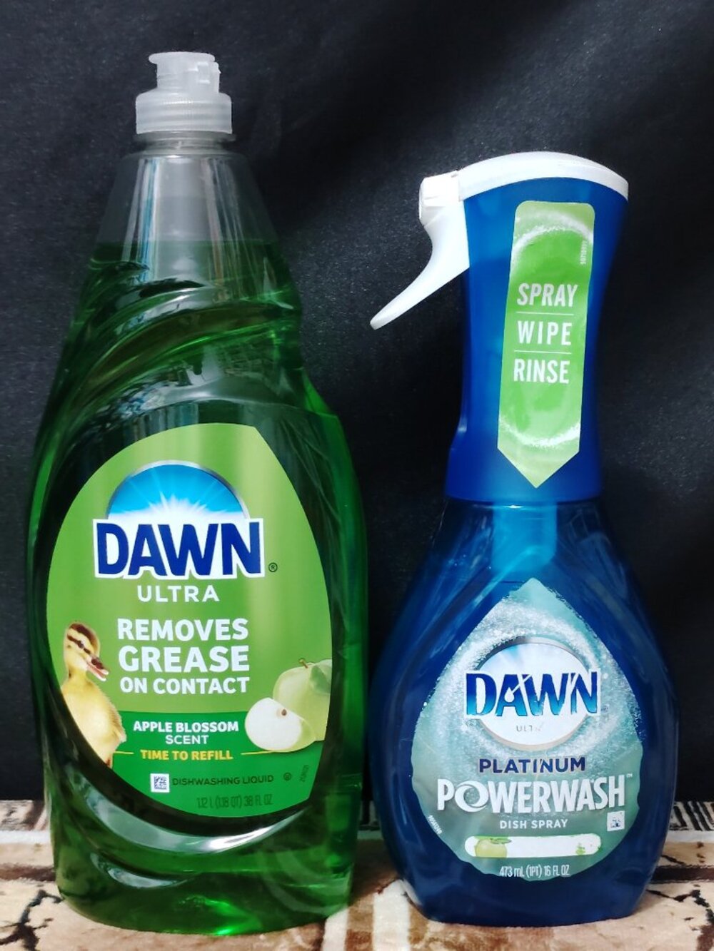 Dawn Ultra Dish Soap Liquid Apple Blossom -  Dawn Platinum Plus Powerwash